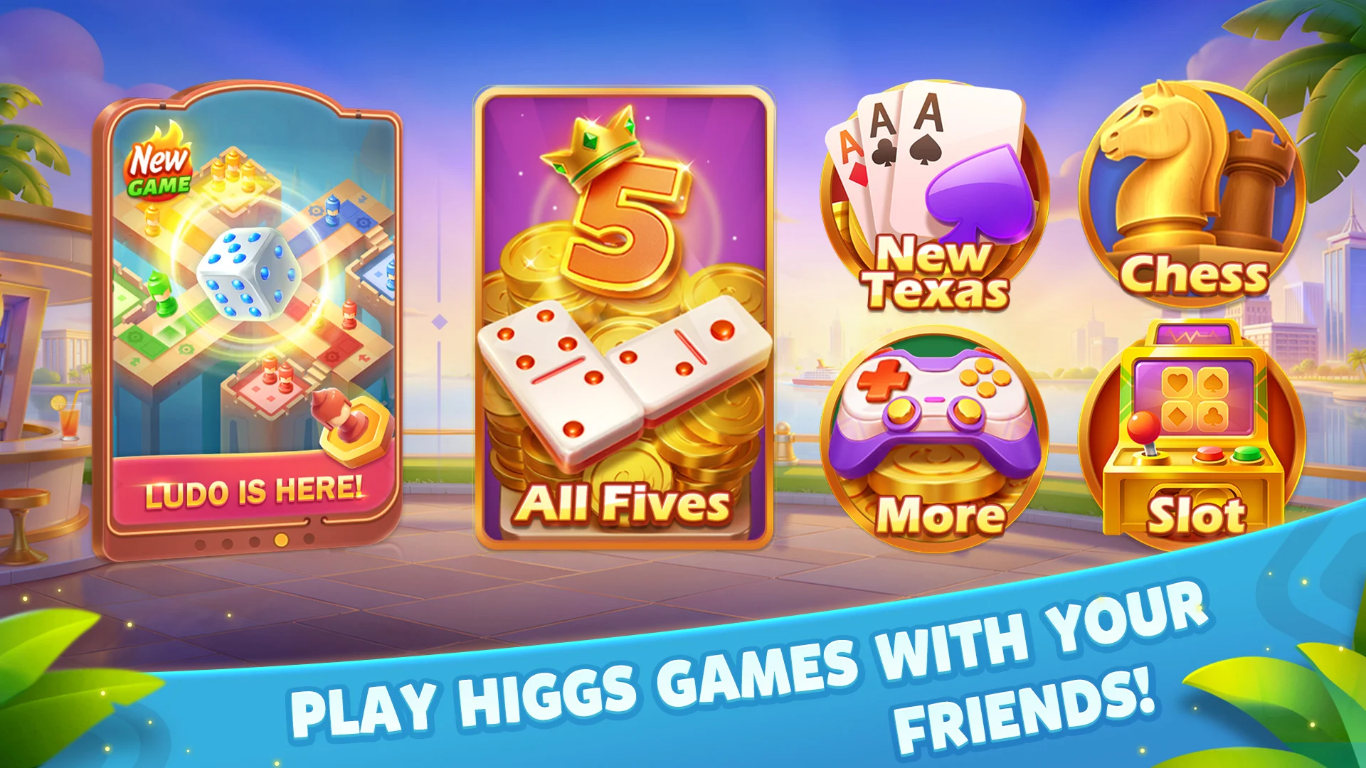 App screenshot showcasing slot game interface